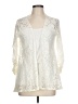 Charming Charlie Ivory Kimono Size L - photo 1