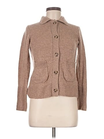 Autograph Wool Cardigan (view 1)