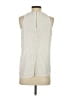 Willi Smith 100% Polyester Ivory Sleeveless Blouse Size S - photo 2