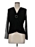 L Studio Black Long Sleeve Blouse Size M (petite) - photo 1