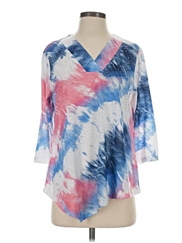 Allison Daley 3/4 Sleeve Blouse (view 1)