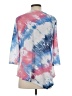 Allison Daley Tie-dye Blue 3/4 Sleeve Blouse Size S (petite) - photo 2