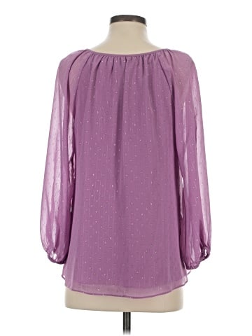 White House Black Market 3/4 Sleeve Blouse (view 2)