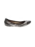 Tod's Metallic Gray Silver Flats Size EU 36 1/2 - photo 1