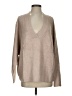 Express Solid Tan Pullover Sweater Size S - photo 1