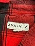 Ava & Viv Plaid Red Long Sleeve Button-Down Shirt Size 22 (estimated) - photo 7