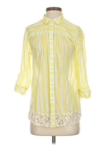 Edme & Esyllte 3/4 Sleeve Button-Down Shirt (view 1)