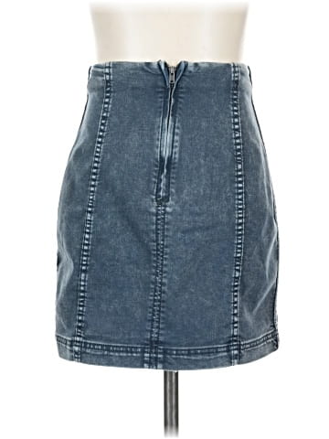 Free People Denim Skirt (view 2)