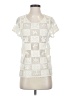 Freeway Ivory Short Sleeve Top Size Sm - Med - photo 1