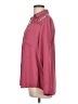 Express 100% Polyester Burgundy Pink Long Sleeve Blouse Size L - photo 5