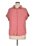 Assorted Brands 100% Polyester Pink Short Sleeve Blouse Size XL - photo 1
