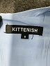 Kittenish 100% Cotton Solid Blue Jumpsuit Size S - photo 3