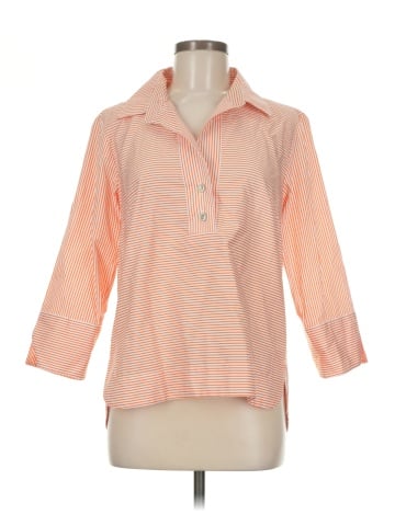 Hinson Wu 3/4 Sleeve Blouse (view 1)