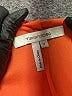 Max and Cleo 100% Polyester Solid Orange Cocktail Dress Size S - photo 7