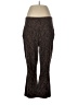 CAbi Animal Print Brown Casual Pants Size L - photo 1