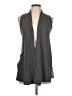 Ambiance Apparel Gray Kimono Size L - photo 1
