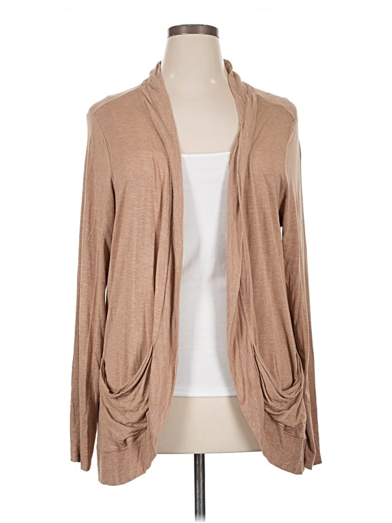 Pre-owned Coldwater Creek Kimono In Tan