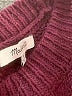 Madewell Solid Burgundy Pullover Sweater Size M - photo 7
