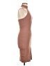 Dynamite Solid Brown Cocktail Dress Size M - photo 4