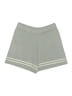 Unbranded Stripes Green Athletic Shorts Size M - photo 1