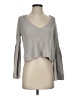 Free People 100% Cotton Gray Pullover Sweater Size XS - photo 1