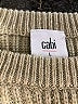 CAbi Tan Pullover Sweater Size L - photo 7