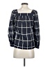 J.Crew Blue 3/4 Sleeve Blouse Size 00 - photo 2