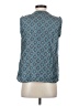 J.Crew 100% Silk Teal Sleeveless Silk Top Size 2 - photo 2
