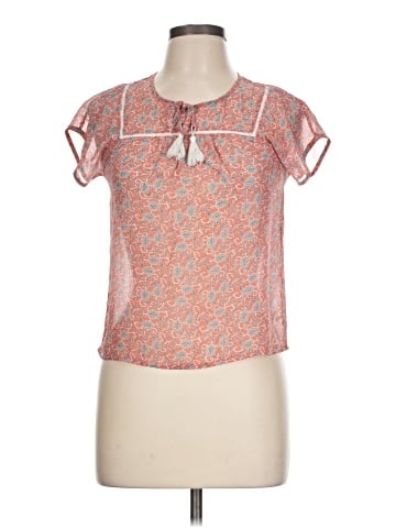 Speechless Short Sleeve Blouse (view 1)