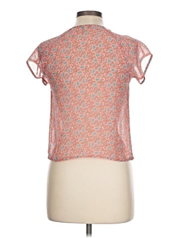 Speechless Short Sleeve Blouse (view 2)