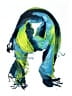 Unbranded Tie-dye Blue Scarf One size - photo 1