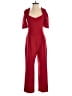 MNG Solid Red Jumpsuit Size XXS - photo 1