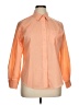 Foxcroft Solid Orange Long Sleeve Button-Down Shirt Size 16 (petite) - photo 1