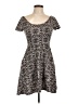 Soprano Hearts Black Casual Dress Size L - photo 1