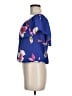 Sienna Sky 100% Polyester Blue Short Sleeve Blouse Size M - photo 5