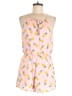 As U Wish 100% Polyester Tropical Pink Romper Size S - photo 1