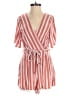 Trixxi 100% Polyester Stripes Pink Romper Size S - photo 1