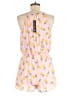 As U Wish 100% Polyester Tropical Pink Romper Size S - photo 2