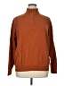 Lands' End 100% Cotton Brown Turtleneck Sweater Size XL - photo 1