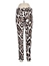 Boston Proper Animal Print Ivory Casual Pants Size 10 - photo 1