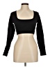 OQQ Black Long Sleeve Top Size M - photo 1