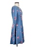 Mudd Floral Blue Casual Dress Size S - photo 4