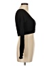 OQQ Black Long Sleeve Top Size M - photo 4