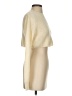 Shein 100% Acrylic Color Block Yellow Turtleneck Sweater Size S - photo 4