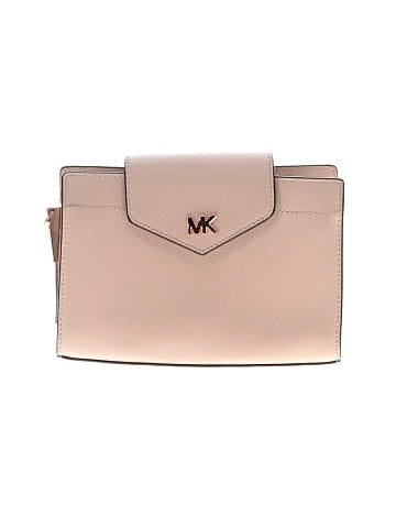 MICHAEL Michael Kors Leather Clutch (view 1)