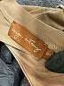BEIGE BOTANY Tan Short Sleeve Turtleneck Size S - photo 7