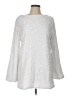 Unbranded Silver Long Sleeve Blouse Size L (estimated) - photo 1