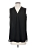 Pleione 100% Polyester Black Sleeveless Blouse Size S - photo 1
