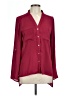 Penelope 100% Polyester Burgundy Long Sleeve Blouse Size L - photo 1