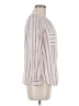 Ann Taylor LOFT Stripes Ivory Long Sleeve Blouse Size M - photo 4